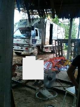 HINO  GD3 WO6E  ตู้แห้ง 3บาน 6.50 เมตร