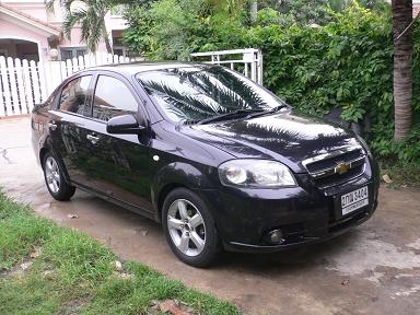 ขายรถเก๋ง CHEVROLET AVEO 1.4 LTตัวTop ABS AIRBAG ปี2007 เกียร์ออโต้ สีดำ  ขายราคา 255,000 บาท
