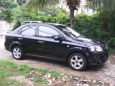 ขายรถเก๋ง CHEVROLET AVEO 1.4 LTตัวTop ABS AIRBAG ปี2007 เกียร์ออโต้ สีดำ  ขายราคา 255,000 บาท