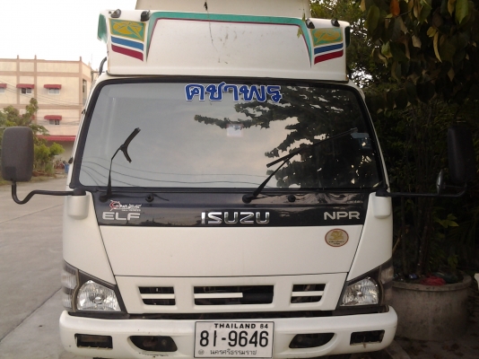 ขายรถบรรทุกหกล้ออีซูซุรุ่น NPR130  ปี51