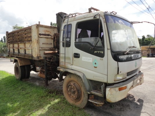 6 ล้อดั้มใหญ่ ISUZU DEGA FTR33HF เครื่อง 6HH1 กำลัง 210 แรง มืเดียวจากห้าง