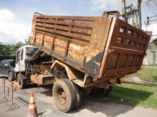 6 ล้อดั้มใหญ่ ISUZU DEGA FTR33HF เครื่อง 6HH1 กำลัง 210 แรง มืเดียวจากห้าง