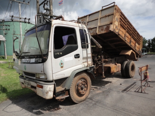 6 ล้อดั้มใหญ่ ISUZU DEGA FTR33HF เครื่อง 6HH1 กำลัง 210 แรง มืเดียวจากห้าง