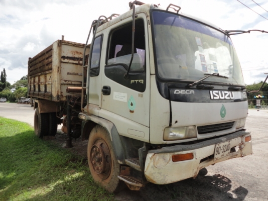 6 ล้อดั้มใหญ่ ISUZU DEGA FTR33HF เครื่อง 6HH1 กำลัง 210 แรง มืเดียวจากห้าง