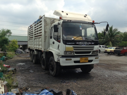 ISUZU DECA EURO 1 ปี 45 270 แรง ดัมพ์แม่ลูก 24 ล้อ