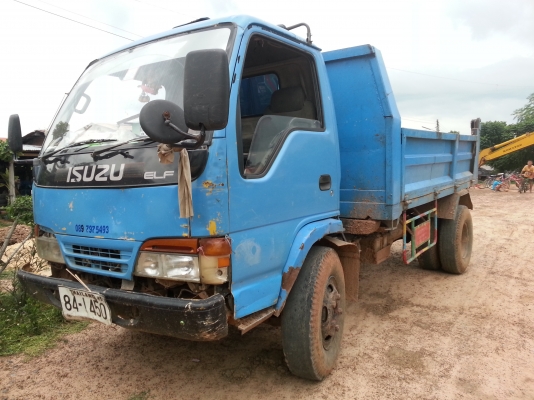ขาย6ล้อดั้ม  ISUZU NPR  110 HP กระบะดั้ม 3.6เมตร รถพร้อมใช้งาน