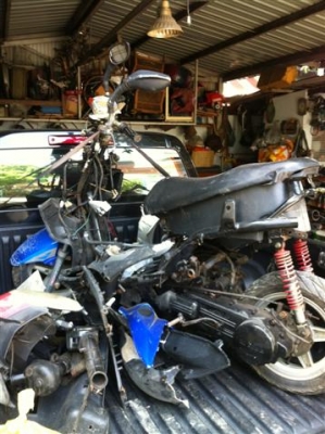 รถติดขี่ได้ รื้อมันทั้งคัน  ใครสนใจ เอาไปเลย 6500และชิปปี้ 4700