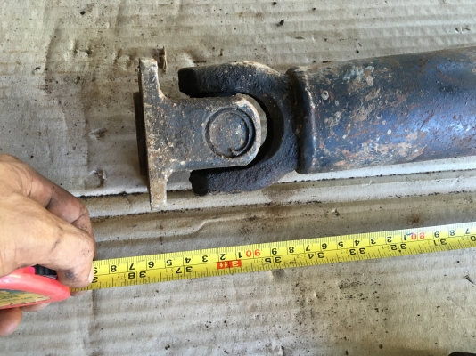 เพลากลางใหญ่ๆ แน่นๆ ใส่ยาง37"