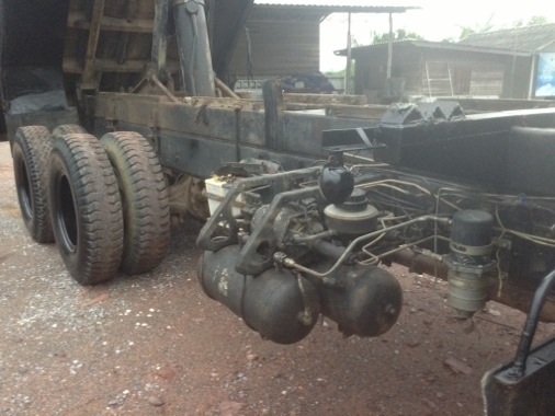 รถบรรทุกสิบล้อ ดัมพ์ Mitsubishi ไอ้หลง FUSO (FN527MA) เครื่อง 190 แรงม้า (6D16) 2 เพลา. 10 Speed ซัซซี่สวย ยางดี 870,000