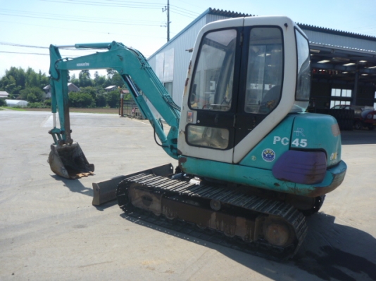 ขายรถตัก Komatsu PC45-1 #2445 4398ชม. นำเข้าจากญี่ปุ่น