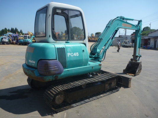 ขายรถตัก Komatsu PC45-1 #2445 4398ชม. นำเข้าจากญี่ปุ่น