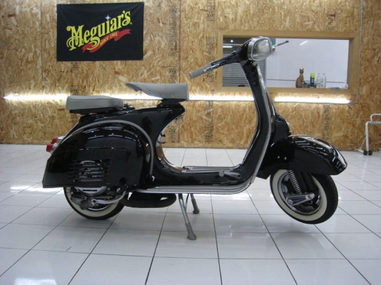 มาตรฐาน เวสป้า สปิ๊นหัวเหลี่ยม รหัสvbb1t สภาพสวยมาก เครื่องดี พร้อมใช้ทะเบียนพร้อมโอน