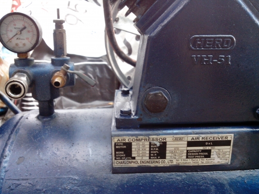 - ขาย ปั๊มลม HERO 2 หัว 1/2 แรง 75 ลิตร ลดราคาเหลือ 4,000 บาท - ขาย ปั๊มลม HERO 2 หัว 1/2 แรง 75 ลิตร ลดราคาเหลือ 4,000 บาท