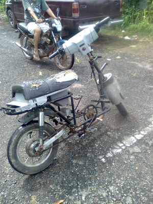 ขายจักรยานญี่ปุ่น ดัดแปลงจากฝีมือคนไทย