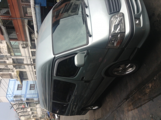 ขายรถตู้หัวจรวด ปี2003 เครื่อง2j แก๊สหัวฉีด vip เบาะ 9 ของแต่งครบ