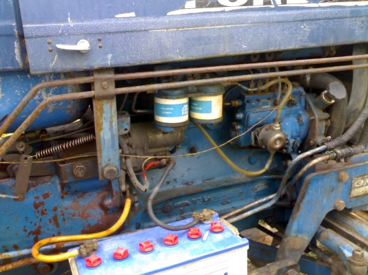 ขายรถไถฟอร์ด 6610 สภาพเยี่ยมมากๆ พร้อมผาน 7 CMT มีดันหน้าCMT