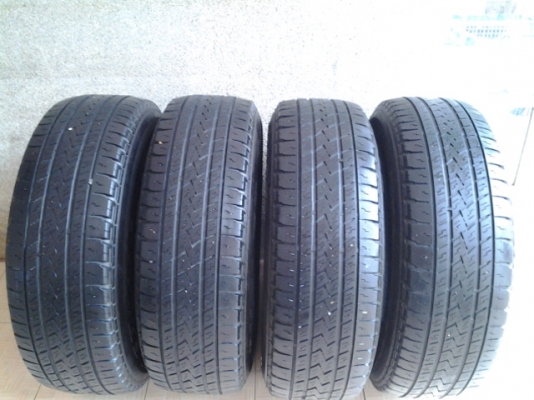 ขายยาง 265/70 ราคาประหยัด สำหรับคนจำกัดงบครับ ปี 2012 บริสโตน สภาพดีครับ