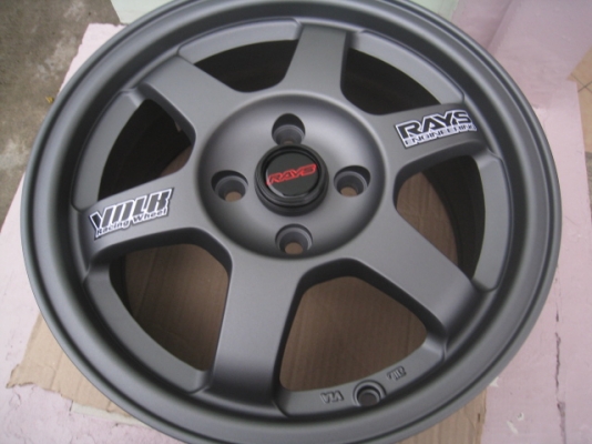 ขายล้อแม็กใหม่ TE37 15"x7" et38 4รู100 สีเทา พร้อมจุ๊ป Rays และน็อต Rays ล้อใหม่ไม่เคยใช้งานครับ  สนใจติดต่อเล็กคลองสามครับ (081-3747940)