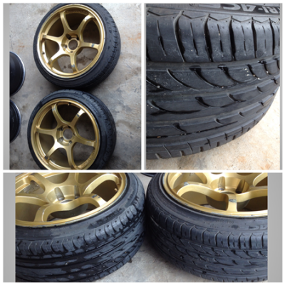 ล้อแม็กมือสอง RG2 ขอบ 18 2วง (คู่เดียว) 5รู114