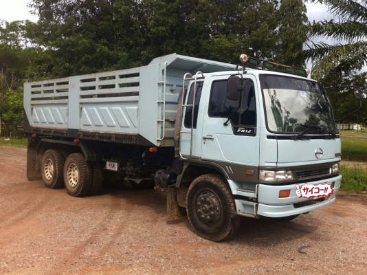 HINO FM 1 J 210 Hp ดัมพ์สามมิตรลอนเฉียงงามๆครับ  (ทีมงานรถคุณภาพ)