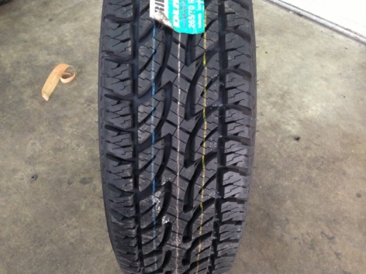 ขายยางใหม่ BRIDGESTONE AT 265/70/16 ตัวหนังสือขาว