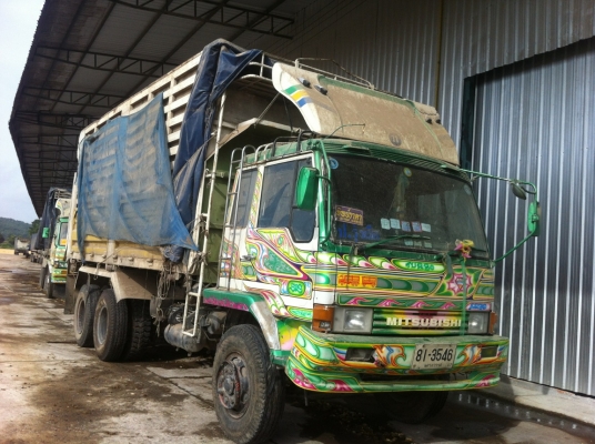 ขาย10ล้อ2เพลาดั๊ม "ไอ้หลงโบ220" MITSU FN527 TF38xx