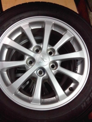 แม็กซ์Mitsu lancer ex ขอบ 16 พร้อมยาง ดอกสวย