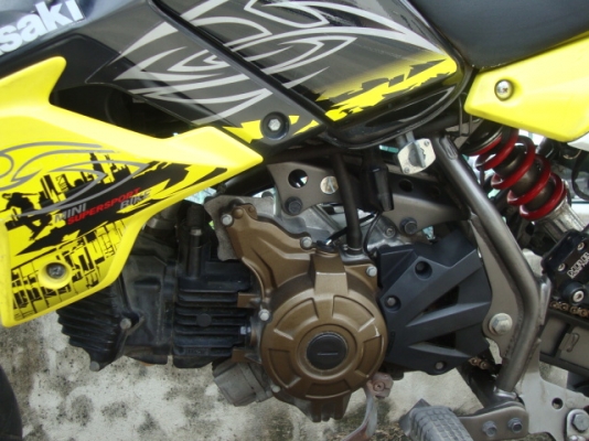 Kawasaki New KSR 110 CC. สีเหลือง สภาพเดิมๆ Kawasaki New KSR 110 CC. สีเหลือง สภาพเดิมๆ