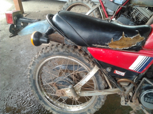 ขาย yamaha dt 125 mx mtทะเบียนโอน