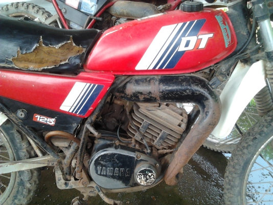 ขาย yamaha dt 125 mx mtทะเบียนโอน