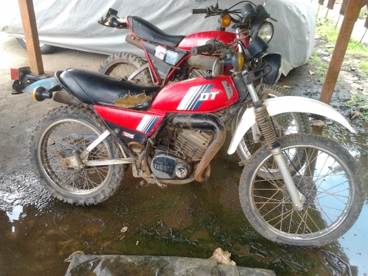 ขาย yamaha dt 125 mx mtทะเบียนโอน