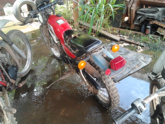 ขาย yamaha dt 125 mx mtทะเบียนโอน