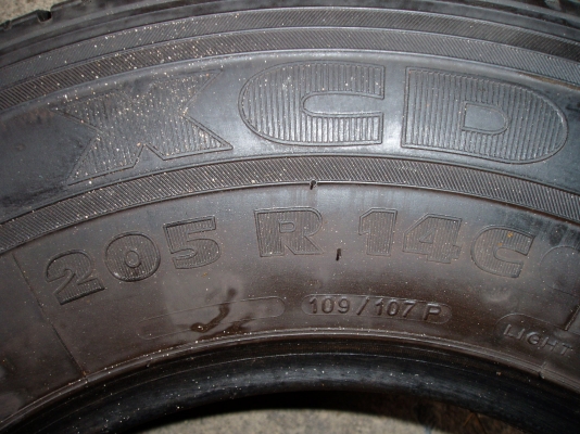 ขายยาง205 R 14 XCD ขายยาง205 R 14 XCD