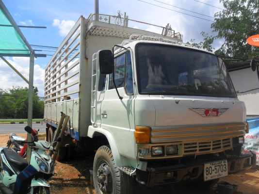 ฮีโน่ เจ้าอินทรีย์ เครื่อง HO7D 195 แรงม้า เพลาเดียว กระบะไม้