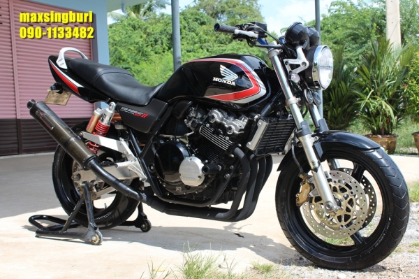 แม็กสิงห์บุรี//CB400 V-TEC2 ปี2002 สภาพสวยมากๆ ท่อสูตร TRS อินวอย 79000 ถูกๆ ด่วนๆ