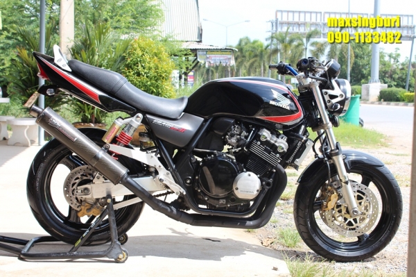 แม็กสิงห์บุรี//CB400 V-TEC2 ปี2002 สภาพสวยมากๆ ท่อสูตร TRS อินวอย 79000 ถูกๆ ด่วนๆ