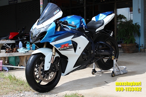 แม็กสิงห์บุรี//SUZUKI GSXR-1000 L1 ปี2011 สภาพหล่อ มีของแต่ง  ทะเบียนแท้ โอนขนส่ง 629000 ด่วน