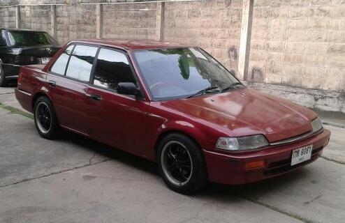 ด่วน..Civicท้ายแดงเครื่องเดิมสมบูรณ์เกียร์Autoน้ำมัน+LPGพ.พาวเวอร์แอร์ดีแม็ก15"ท่อสูตร(พร้อมขับส่ง)