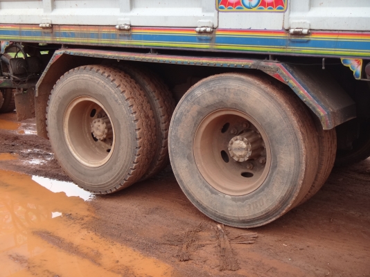 ขายด่วน  รถสิบล้อดัมพ์พ่วง  แม่-ลูก HINO  FM  1J    สภาพเดิมๆ พร้อมใช้งาน