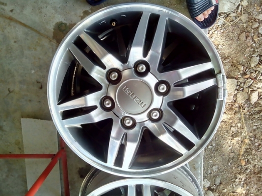 ขายแม๊กติดรถ D-MAX Super Patinum (รุ่นปัดเงา) 1 ชุด