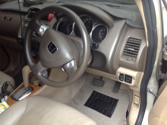 รถบ้าน เจ้าของขายเอง HONDA, CITY 1.5 E (AS) i-DSI ปี 03 เกียร์ออโต้ สีบรอนซ์ทอง ตัว TOPสุด AIRBAG ABS ภายในลายไม้ เบาะหนังแท้