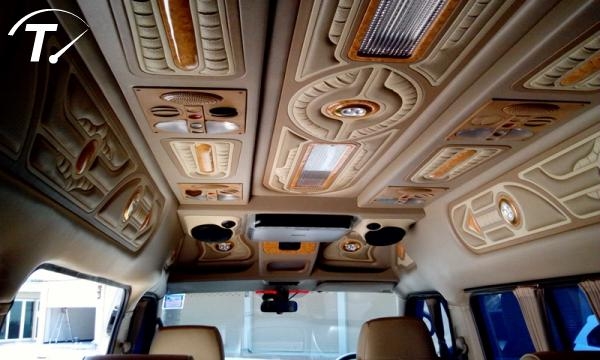 NISSAN urvan มือเดียว ปี 2004 แต่ง VIP สวยงาม รถสวยพร้อมใช้งาน