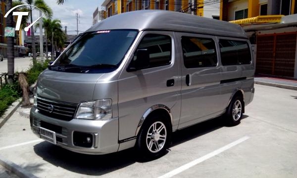 NISSAN urvan มือเดียว ปี 2004 แต่ง VIP สวยงาม รถสวยพร้อมใช้งาน