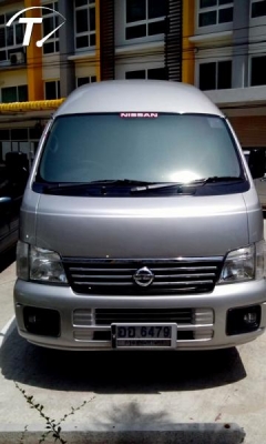 NISSAN urvan มือเดียว ปี 2004 แต่ง VIP สวยงาม รถสวยพร้อมใช้งาน