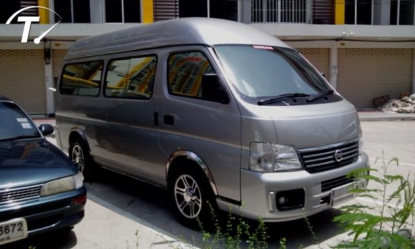 NISSAN urvan มือเดียว ปี 2004 แต่ง VIP สวยงาม รถสวยพร้อมใช้งาน