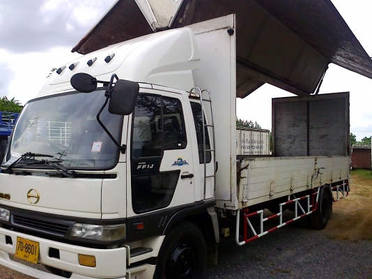 6 ล้อใหญ่ HINO สมอทอง Euro.2  FF1J 220 แรงม้า+Terbo+Inter  *ยาว7.20ม.* ตู้-ไฮดรอลิค * รถสวยเดิม * รถห้างแท้ *