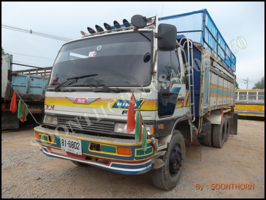 ขายด่วน รถบรรทุก 10 ล้อดั้ม HINO 3H 195 แรง/ 2 เพลา สภาพเดิมๆ สวยพร้อมใช้งาน ราคาสุดคุ้ม