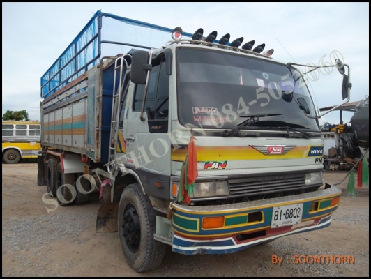 ขายด่วน รถบรรทุก 10 ล้อดั้ม HINO 3H 195 แรง/ 2 เพลา สภาพเดิมๆ สวยพร้อมใช้งาน ราคาสุดคุ้ม