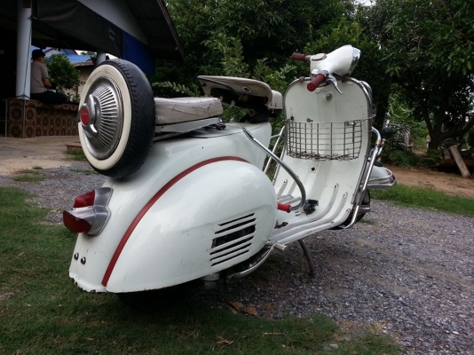 Vespa64 อินเดีย No book..สภาพสวย พร้อมขี่ ราคาย่อมเยา เพียง.. 32,000 บาทเท่านั้น &times;&times;&times; พิเศษ..หากโทมาซื้อภายใน คืนนี้...แถมกระเป๋าหุ้มหล้ออังกฤษฟรี จ้าาาา > _^เร็วหน่อยนะจ้ะ 08 2_633_6557