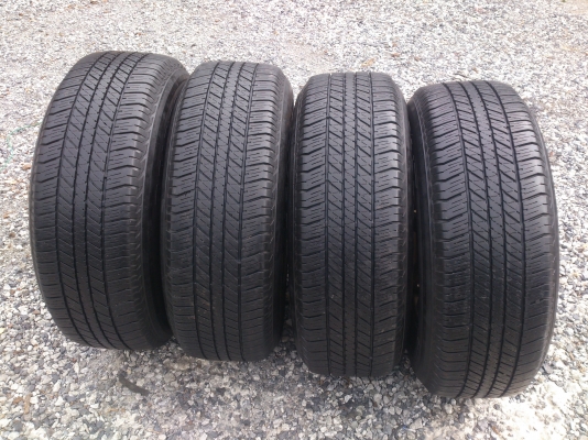 ขายแม็กTE37  6รู 139.7ขอบ17 พร้อมยางบริสโตร์265/65R17  สวยๆ จำนวน 1 ชุด